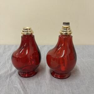 Lampe Berger Paris Translucent Red Fragrance Diffuser Lamp 7" FS Charity